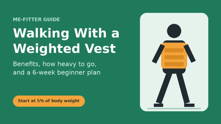 Walking with a weighted vest guide: benefits, how heavy to go, and a 6-week beginner plan